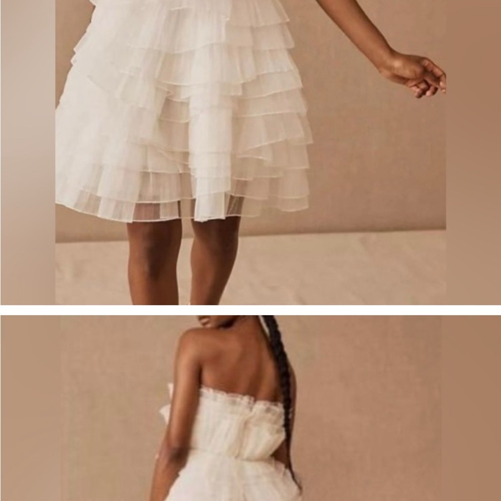 BHLDN Huntington Organza Tiered Dress - Picture 2 of 5